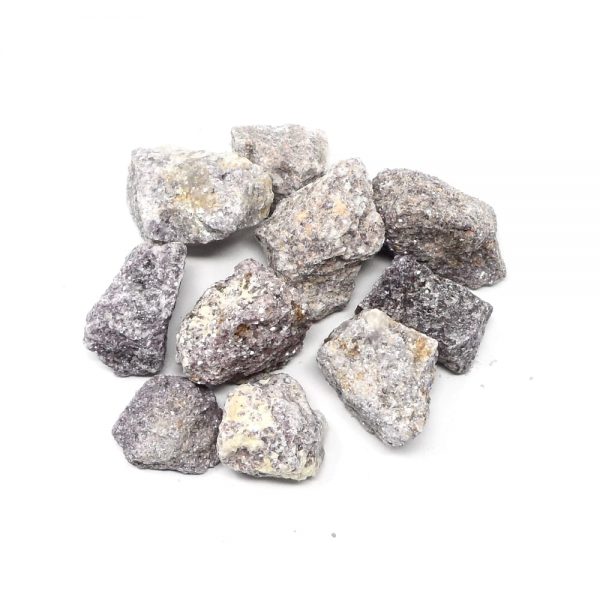 Lepidolite raw 16oz All Raw Crystals bulk lepidolite