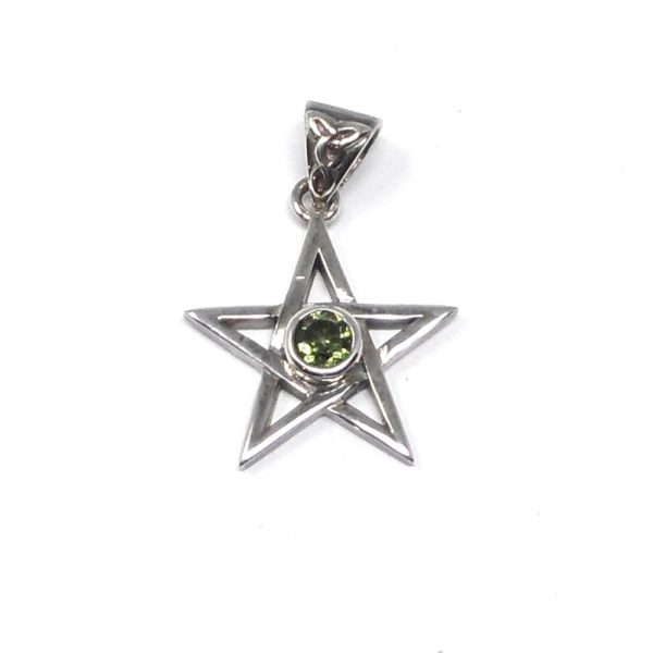 Moldavite Star Pendant All Crystal Jewelry authentic moldavite