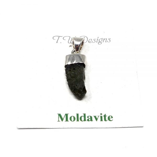 Moldavite Pendant All Crystal Jewelry authentic moldavite
