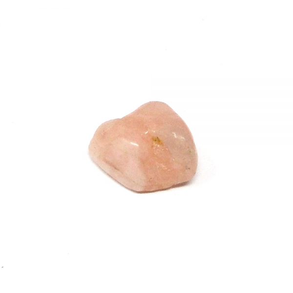 Peach Morganite, tumbled All Raw Crystals healing properties morganite