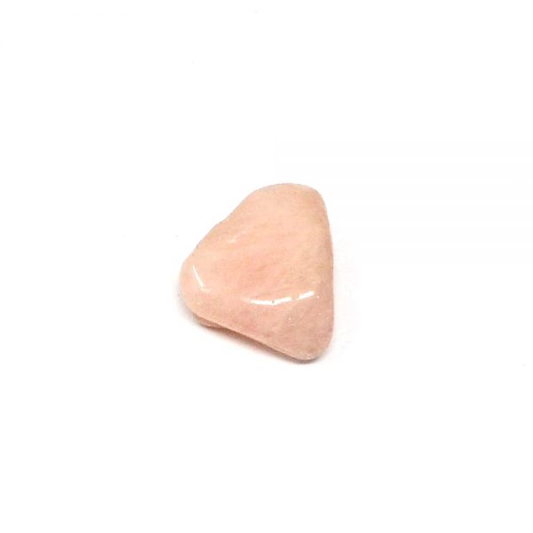 Peach Morganite, tumbled All Raw Crystals healing properties morganite