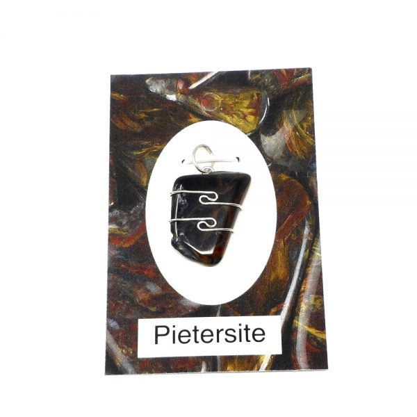 Pietersite Crystal Pendant All Crystal Jewelry authentic pietersite