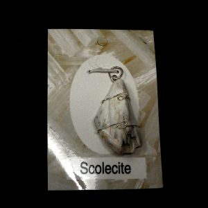 Scolecite Crystal Pendant All Crystal Jewelry scolecite
