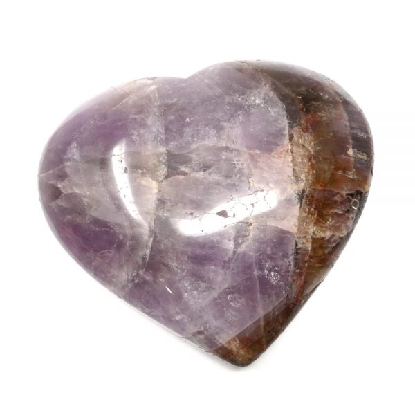 Super Seven Heart All Polished Crystals amethyst