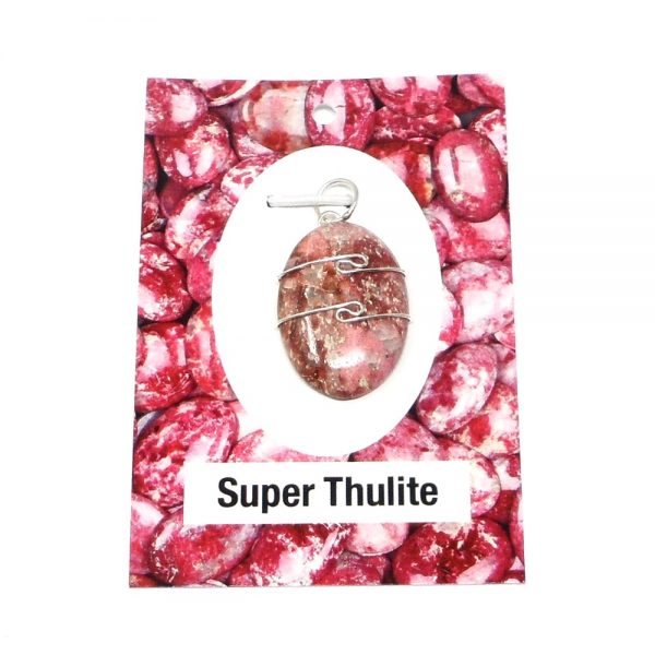 Super Thulite Pendant All Crystal Jewelry super thulite