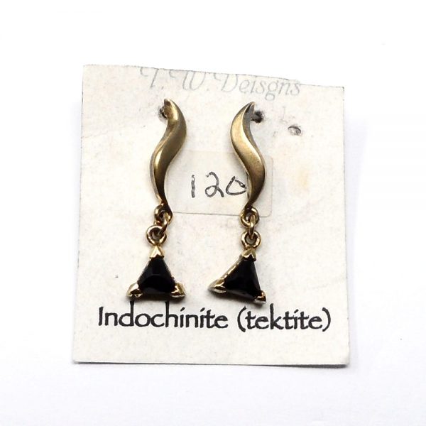 Indochinite Earrings All Crystal Jewelry crystal earrings