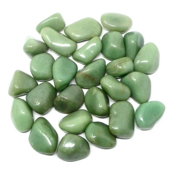 Green Quartz lg tumbled 16oz All Tumbled Stones bulk green quartz