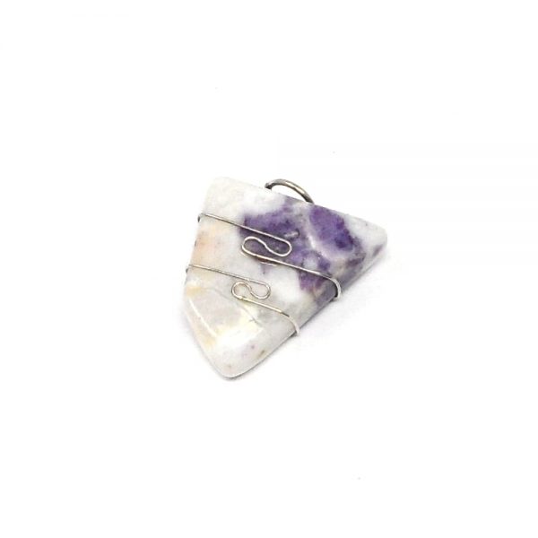 Violet Flame Opal Pendant All Crystal Jewelry opal