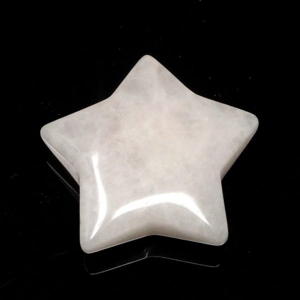Rose Quartz Star medium All Specialty Items crystal star