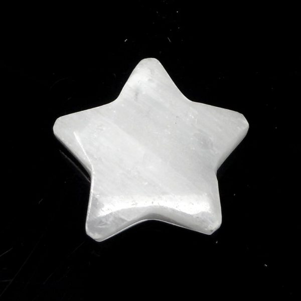 Selenite Crystal Star All Raw Crystals crystal star