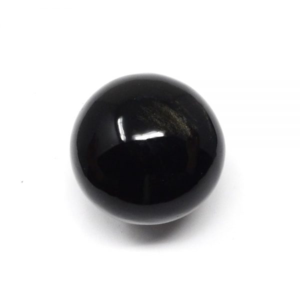 Goldsheen Obsidian Sphere All Polished Crystals crystal sphere