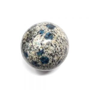 K2 (Azurite in Granite) Sphere 42mm All Polished Crystals azurite