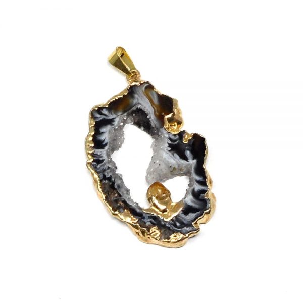Oco Pendant with Citrine All Crystal Jewelry agate