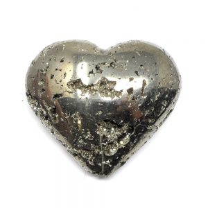 Pyrite Crystal Heart All Polished Crystals crystal heart