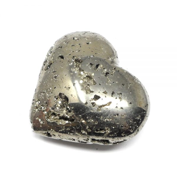 Pyrite Crystal Heart All Polished Crystals crystal heart