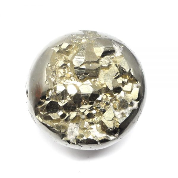 Pyrite Sphere 80mm All Polished Crystals crystal sphere