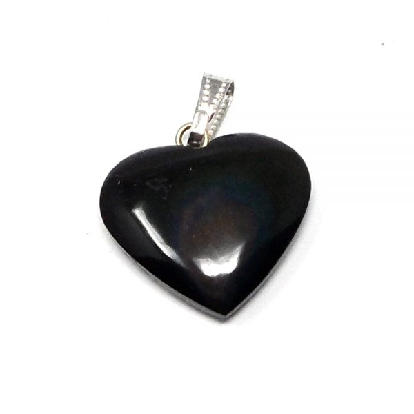 Rainbow Obsidian Heart Pendant All Crystal Jewelry crystal pendant