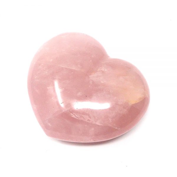 Rose Quartz Heart All Polished Crystals crystal heart