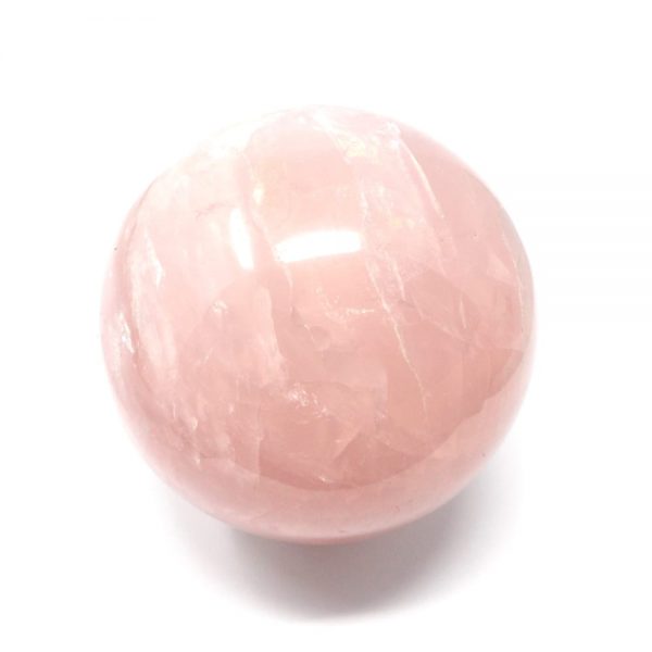 Rose Quartz Sphere 80mm All Polished Crystals crystal sphere