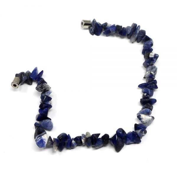 Sodalite Chip Anklet All Crystal Jewelry anklet