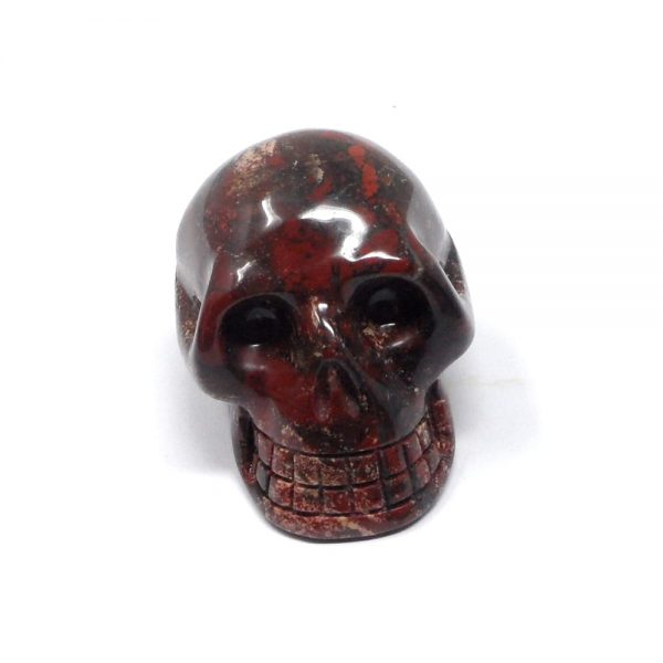 Brecciated Jasper Skull All Polished Crystals brecciated jasper