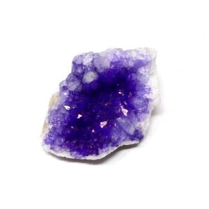 Dyed Geode Cluster Purple All Raw Crystals dyed geode