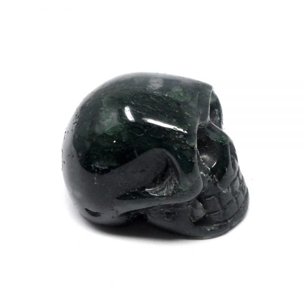 Moss Agate Skull All Polished Crystals agate