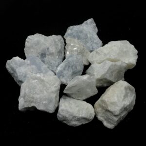 Raw Blue Calcite 16oz All Raw Crystals blue calcite