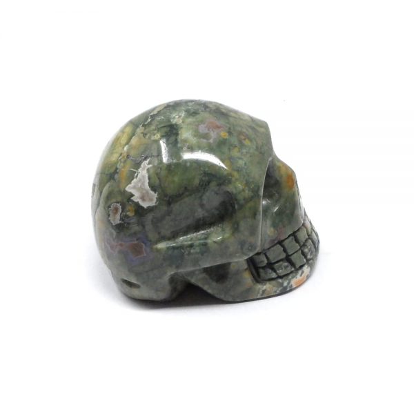 Rhyolite Jasper Skull All Polished Crystals jasper skull