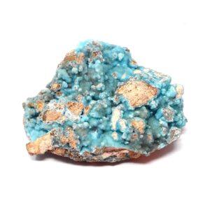 Blue Hemimorphite Cluster All Raw Crystals blue hemimorphite
