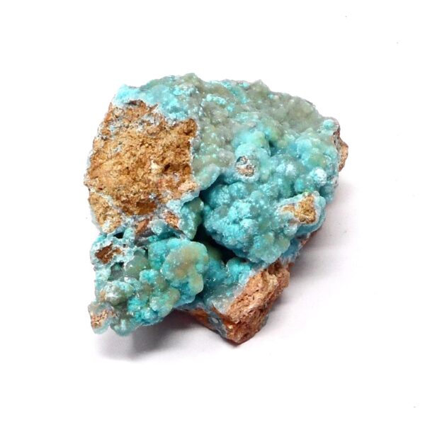 Blue Hemimorphite Cluster All Raw Crystals blue hemimorphite