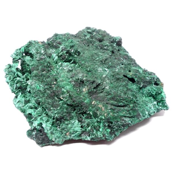 Fibrous Malachite Cluster All Raw Crystals crystal cluster