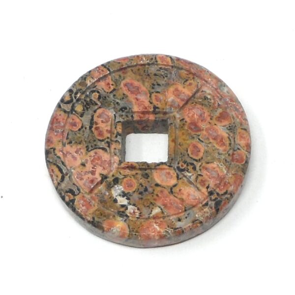 Leopardskin Jasper Coin All Gallet Items crystal coin