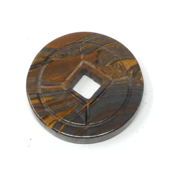 Tiger Eye Crystal Coin All Crystal Jewelry crystal coin