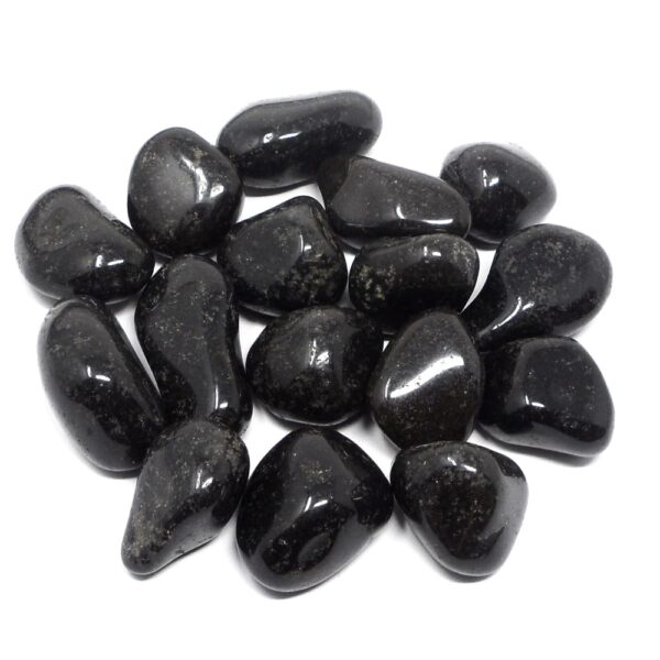 Black Onyx tumbled lg 16oz All Tumbled Stones black onyx