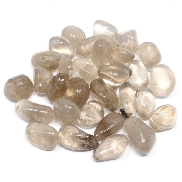 Smoky Quartz tumbled md 16oz All Tumbled Stones bulk crystals