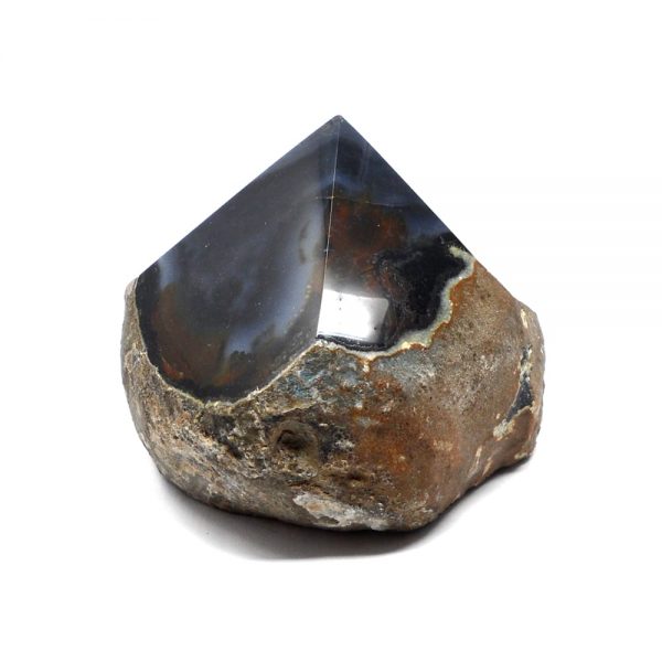 Black Agate Crystal Point Agate Products agate