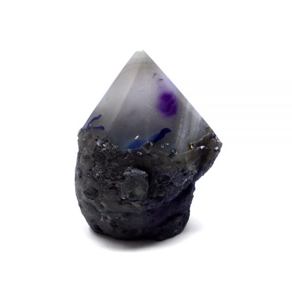 Purple Agate Crystal Point Agate Products agate