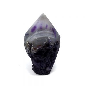 Purple Agate Crystal Point Top Polished Points agate