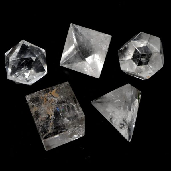 Clear Quartz Sacred Geometry Set All Specialty Items clear quartz