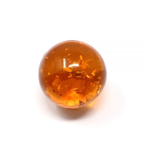Amber Sphere 50mm All Polished Crystals amber