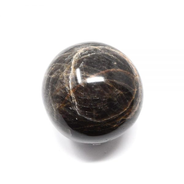 Black Moonstone Sphere 70mm All Polished Crystals black moonstone
