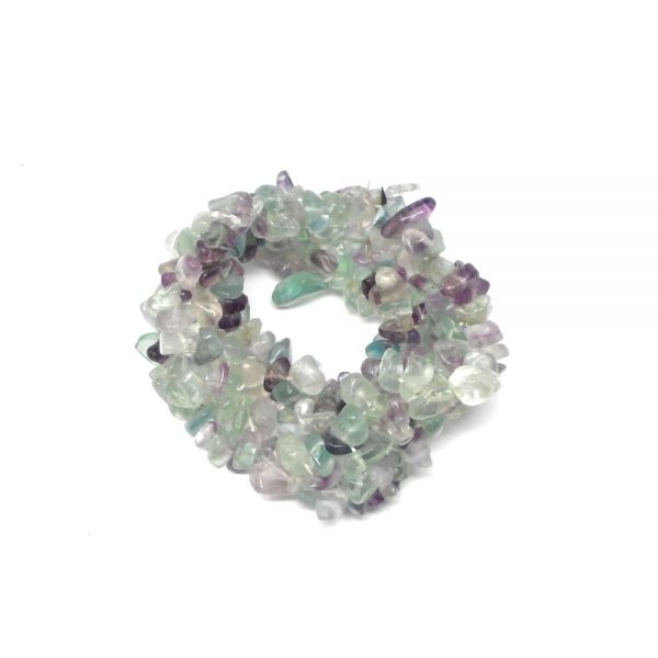Fluorite 5-Strand Chip Bracelet All Crystal Jewelry bracelet