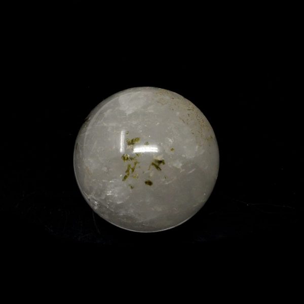 Tourmalinated Quartz Sphere 43mm All Polished Crystals green tourmaline in quartz
