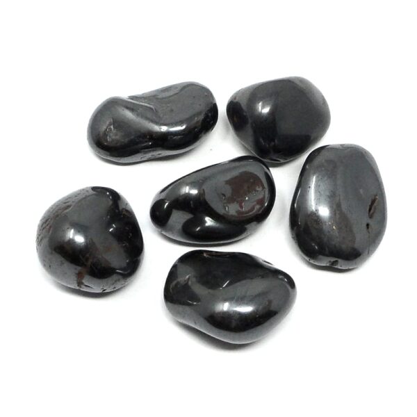 Hematite lg tumbled 8oz All Tumbled Stones bulk hematite