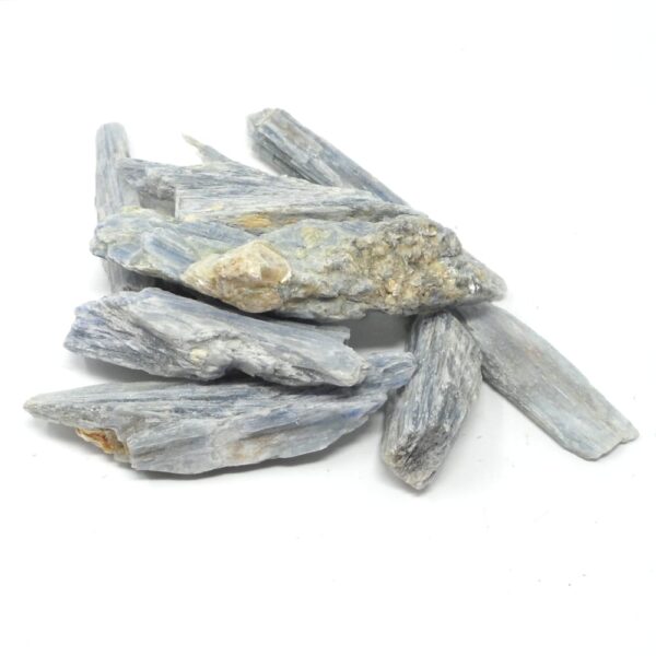 Blue Kyanite Blades 8oz All Raw Crystals blue kyanite