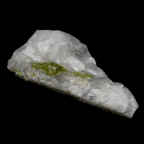 Green Tourmaline on Quartz All Raw Crystals green tourmaline