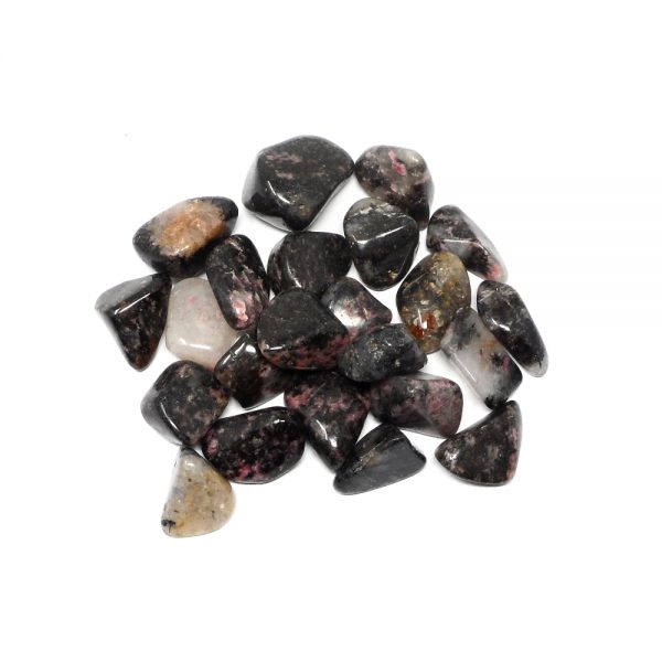 Rhodonite tumbled 8oz All Tumbled Stones bulk rhodonite