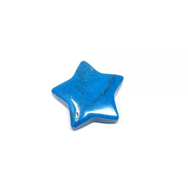 Blue Howlite Star All Specialty Items blue crystal star