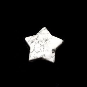 Howlite Star medium New arrivals crystal star